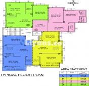 Floor Plan of Krishna Daffodill